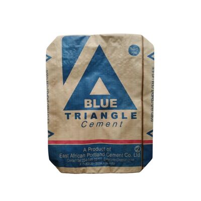 Túi van nhựa dệt PPW AD Star tráng đáy vuông 50kg đựng xi măng