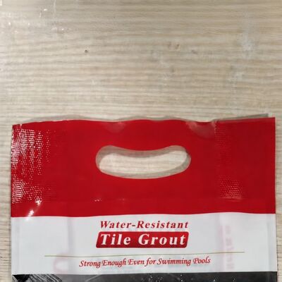 1kg 2kg Tile Grout Packaging Bag BOPA Laminated PE Pouch with Die Cut Handle