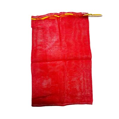 Bao bì khoai tây Leno Mesh Bag Đỏ PP Woven Leno Mesh Bag với dây kéo cho bao bì khoai tây